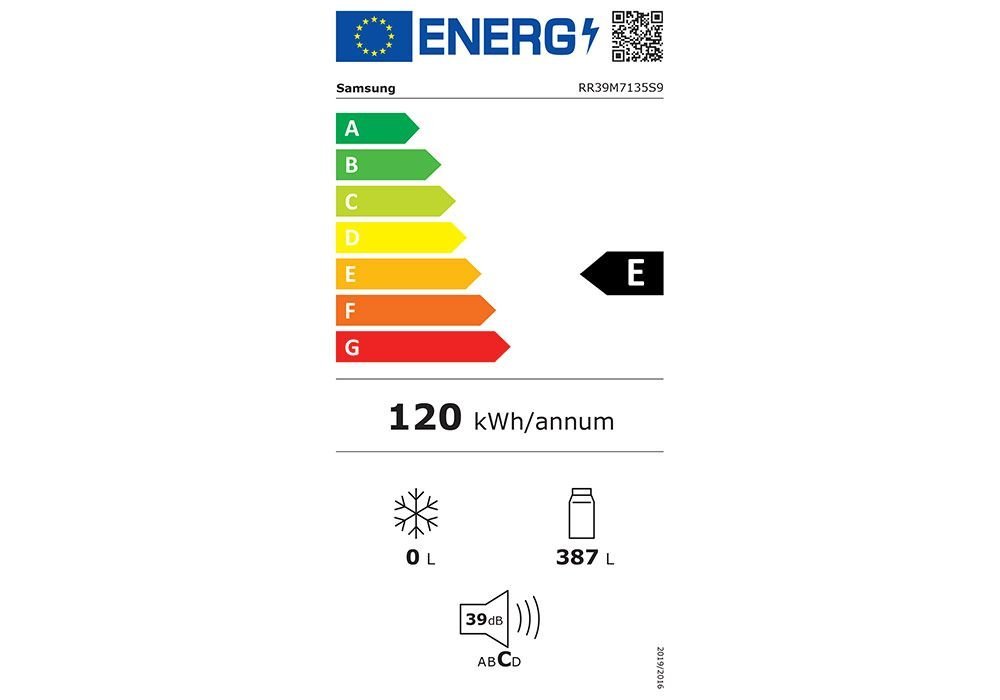 Réfrigérateur 387L Samsung (RR39M7135S9) – Image 3