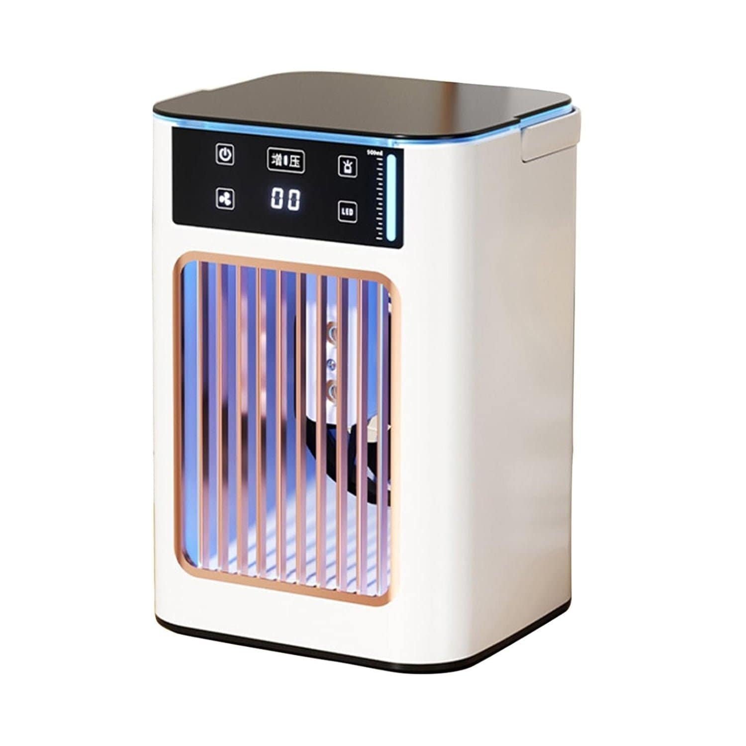 Rafraîchisseur d’Air USB Silencieux avec Brumisation – Ventilateur de Bureau Compact – Image 2