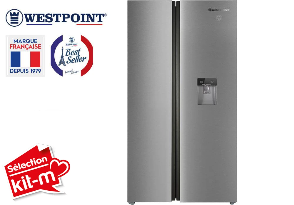 Réfrigérateur Américain 2 Portes Westpoint (WSTW-55F23.EWDI)