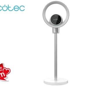 Ventilateur Purificateur d’Air sans Pale Wifi Blanc TotalPure 2in1 MoonStyle Cecotec (8244)