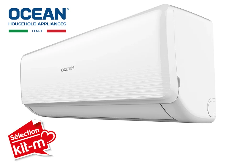 Climatiseur SPLIT Inverter Pompe à Chaleur 12000BTU avec Pose Ocean (ACSIHAOY12A++) – Image 3