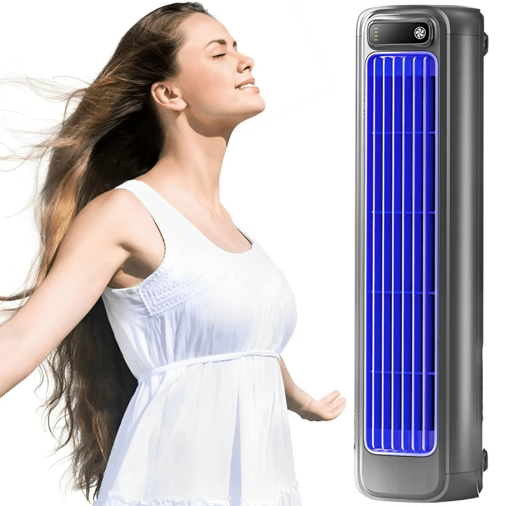 Ventilateur de Bureau Rechargeable Silencieux – Ventilateur Portable Compact 3 Vitesses – Image 6