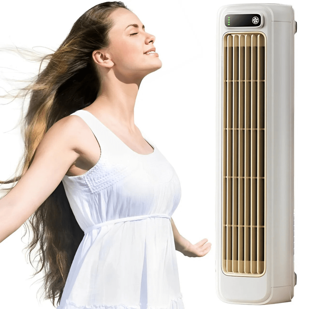 Ventilateur de Bureau Rechargeable Silencieux – Ventilateur Portable Compact 3 Vitesses – Image 7