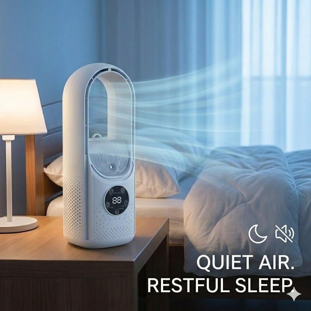 Ventilateur Tour Sans Pales Silencieux pour Bureau – Image 10