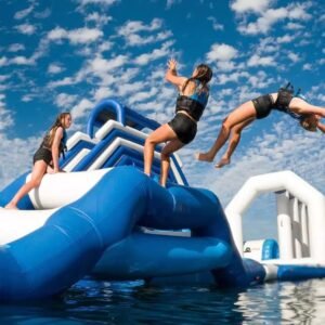 Équipement de parc aquatique flottant amusant — 6m Ladder Bridge 01