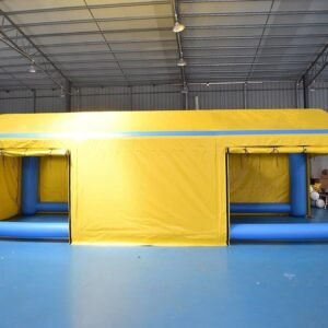 Tentes gonflables commerciales étanches à l’air pour parcs aquatiques – 9M ticket booth