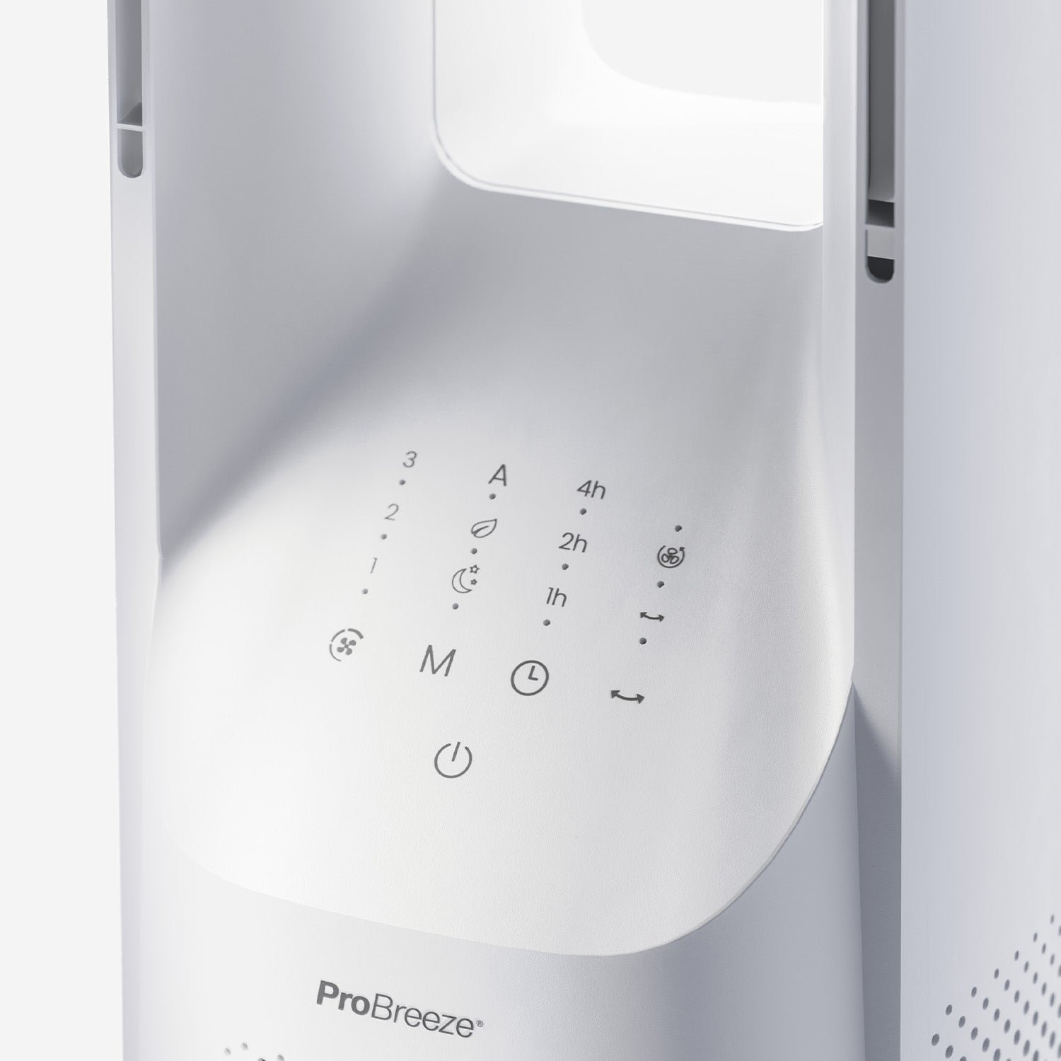 Ventilateur colonne sans pales 40″ avec contrôle par application intelligente – Blanc – Image 7