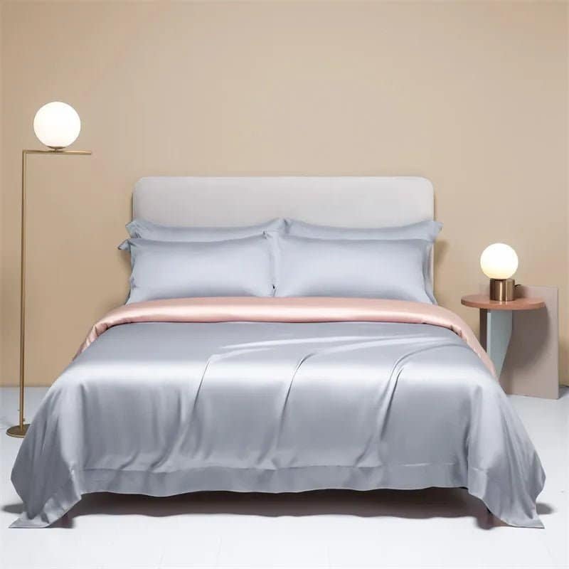 Housse de Couette Rafraîchissante en Fibre de Bambou – Parure de Lit Été (+ 2 Taies) – Image 4