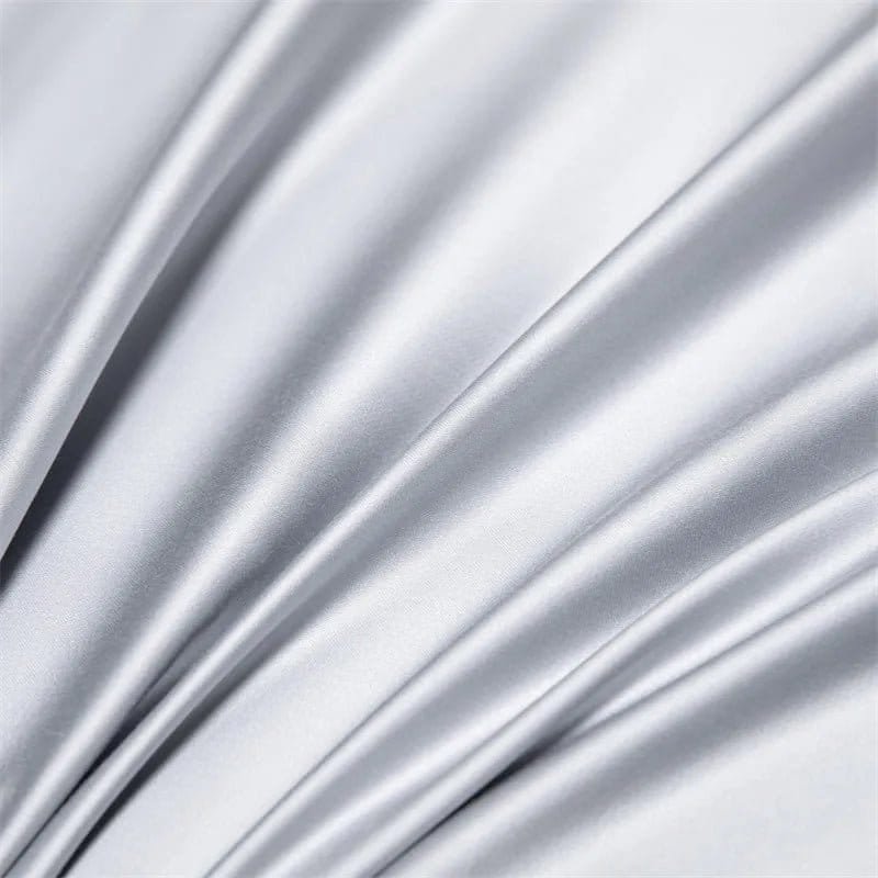 Housse de Couette Rafraîchissante en Fibre de Bambou – Parure de Lit Été (+ 2 Taies) – Image 8