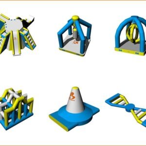 Flotteurs de parc aquatique commerciaux en stock pour aquaparc gonflable