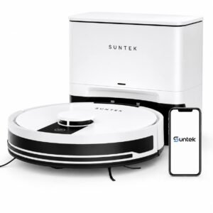 Aspirateur Robot et Serpillière Intelligent – Modèle A12 Pro avec Collecte Automatique