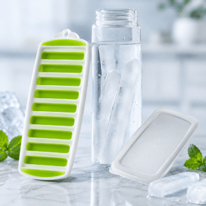 Moule à Glaçons en Silicone pour Bouteille – Bac à Glaçons Pop-Out Sans BPA