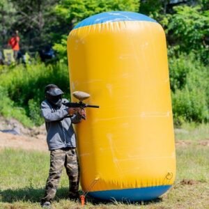 Barrières de paintball gonflables en bâche PVC pour usage commercial — Cylinder