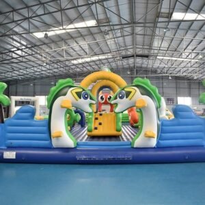 Parc aquatique gonflable pour enfants sur le thème de l’océan – Fun City 07