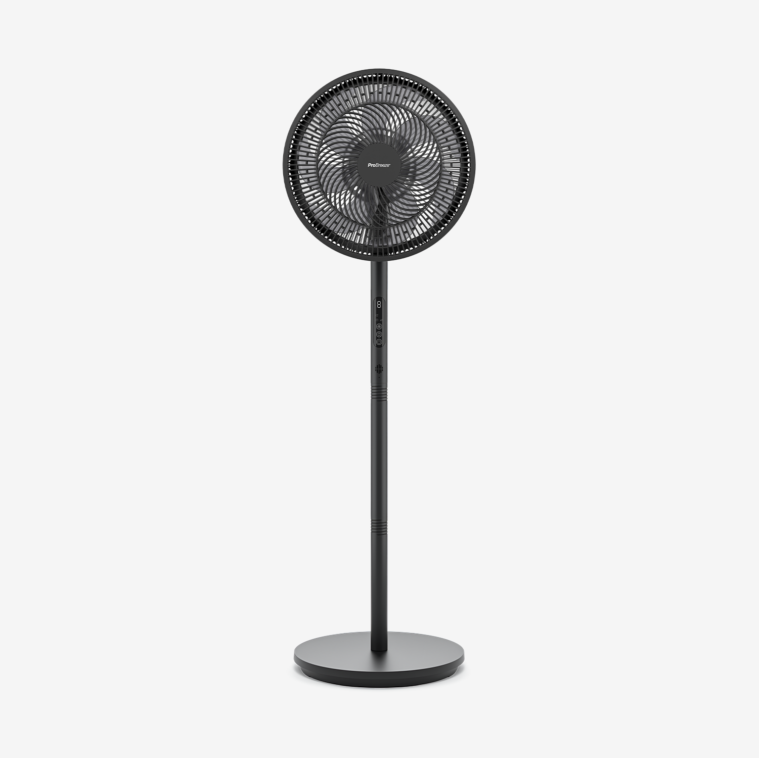 AirFlo™ Slim Ventilateur sur pied hybride 43″ – Circulateur d’air ultra-silencieux – Noir
