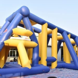 Structures aquatiques gonflables commerciales pour aquaparcs – Zipline 01