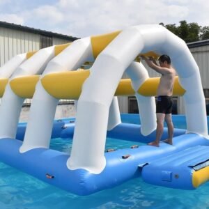 Module de barre suspendue pour parcours d’obstacles flottant — Jungle Bar 01