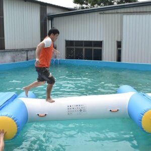 Obstacle aquatique commercial certifié TÜV pour adultes et enfants – Mini Beam 01