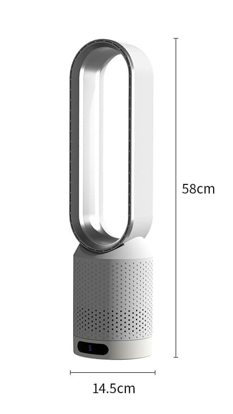 Rafraîchisseur d’Air 3-en-1 Sans Pales avec Purificateur – Image 2