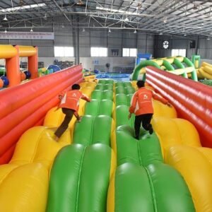 Parcours d’obstacles gonflable 5 km personnalisable gratuitement – Obstacle-2