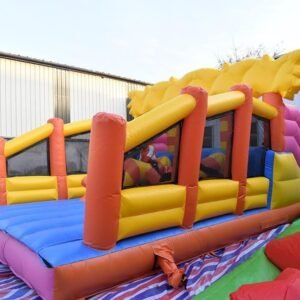Course d’obstacles gonflable 5 km en bâche PVC qualité commerciale – Obstacle-23