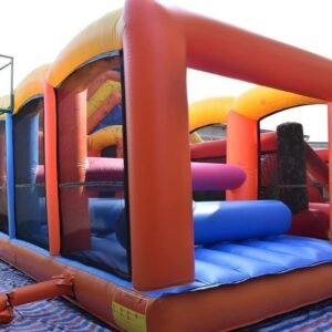 Parc à thème gonflable à gonflage continu à vendre – Obstacle-24