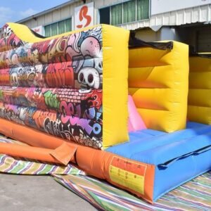 Course d’obstacles gonflable amusante 5 km fabriquée par Bouncia – Obstacle-27