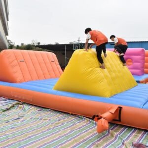 Parcours d’obstacles gonflable personnalisable gratuitement à vendre – Obstacle-29