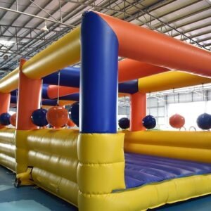 Aire de jeu gonflable durable personnalisée – Obstacle-36
