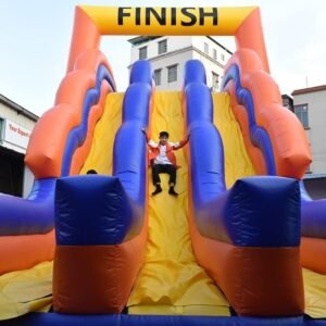 Course d’obstacles gonflable 5 km certifiée CE Bouncia – Obstacle-40