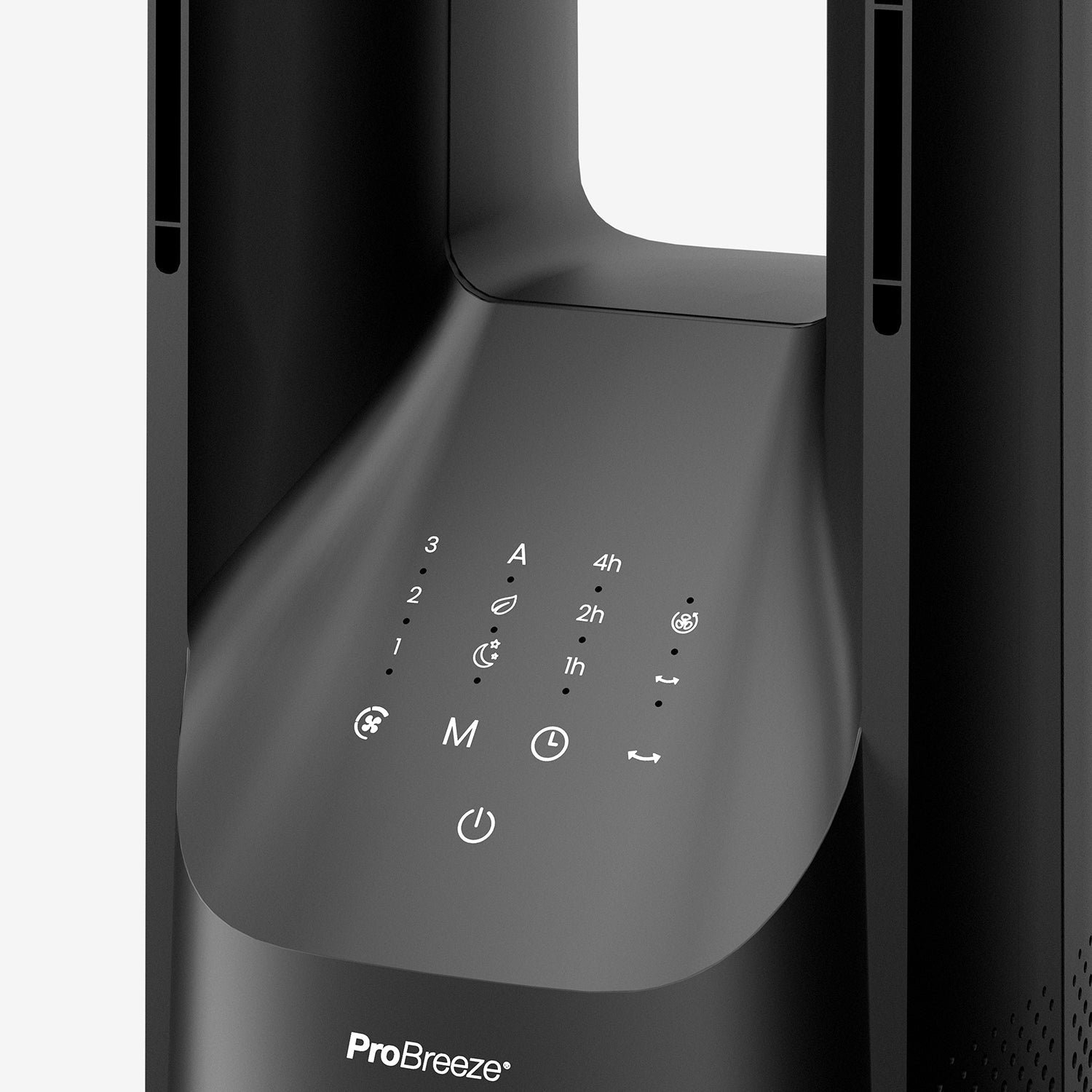 Ventilateur colonne sans pales 40″ avec contrôle par application intelligente – Noir – Image 5