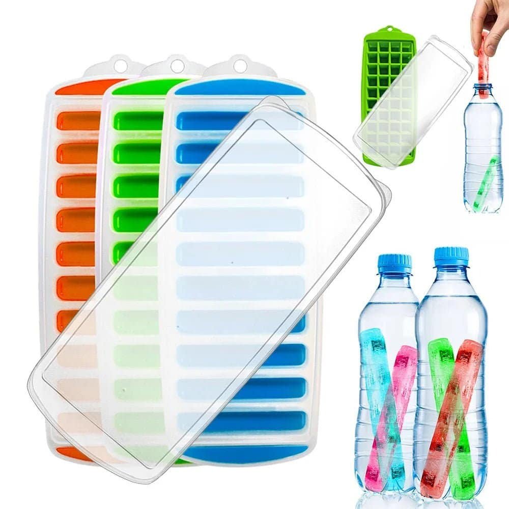 Moule à Glaçons en Silicone pour Bouteille – Bac à Glaçons Pop-Out Sans BPA – Image 3