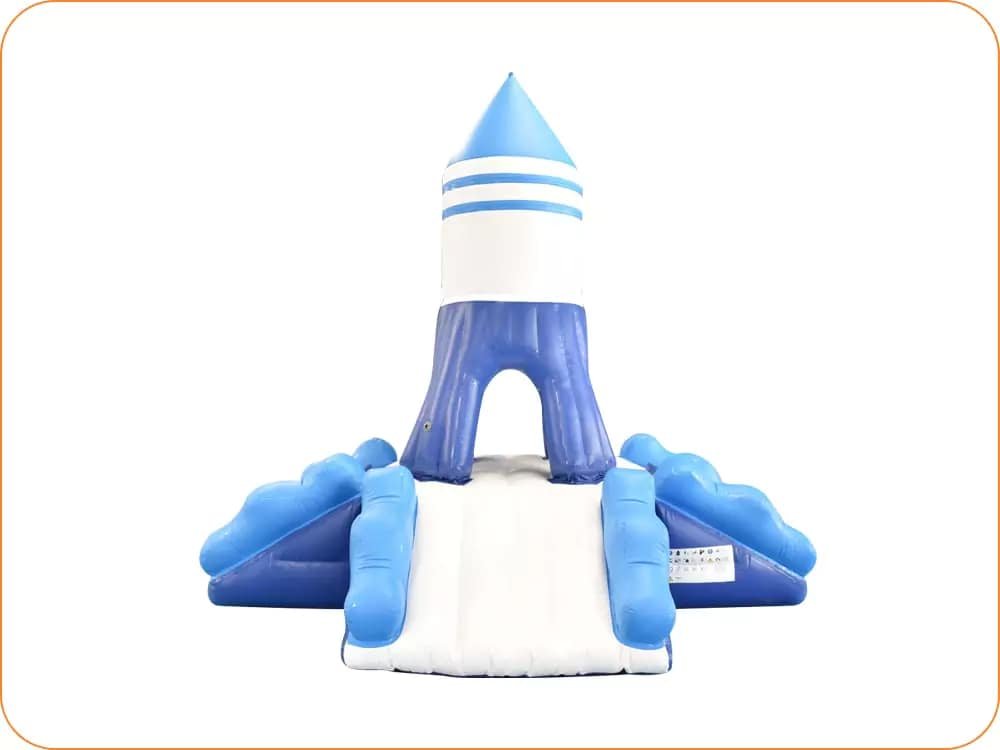 Jeux aquatiques gonflables personnalisables gratuitement — Aqua Castle Tower 01