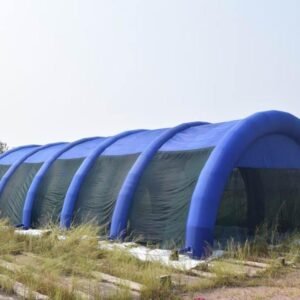 Tente de paintball gonflable personnalisée Bouncia pour usage commercial – Arena 09