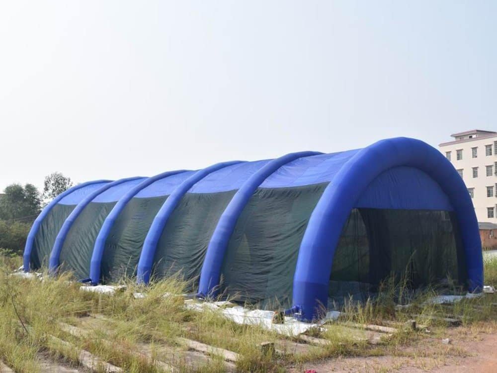 Tente de paintball gonflable personnalisée Bouncia pour usage commercial – Arena 09