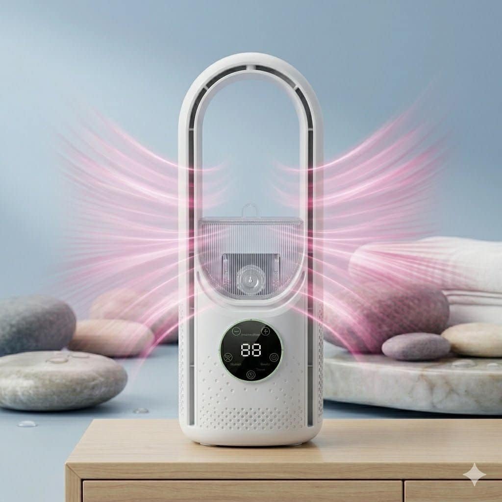Ventilateur Tour Sans Pales Silencieux pour Bureau