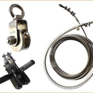 Accessoires de tyrolienne haut de gamme pour tyroliennes aquatiques gonflables – Zip Line Parts