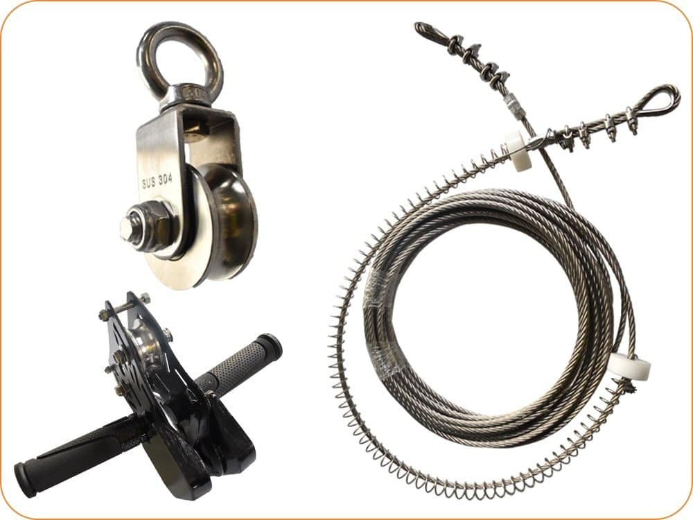 Accessoires de tyrolienne haut de gamme pour tyroliennes aquatiques gonflables – Zip Line Parts