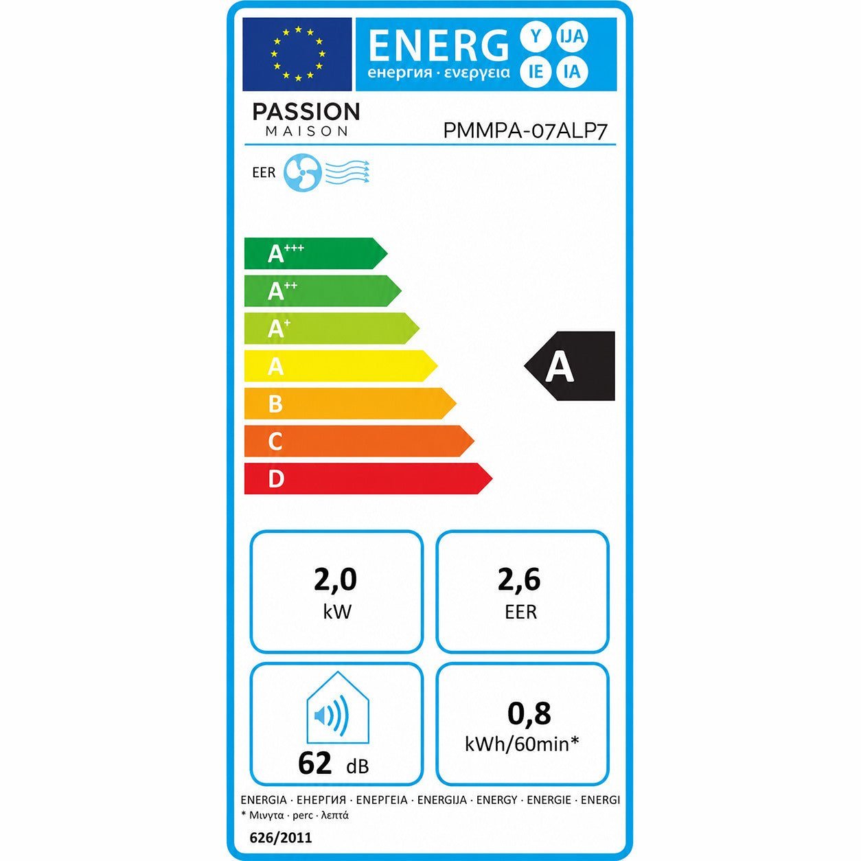 Climatiseur Mobile Compact Passion Maison Alpine 7 – 7 000 BTU, 3-en-1 & Gaz R290 – Image 8