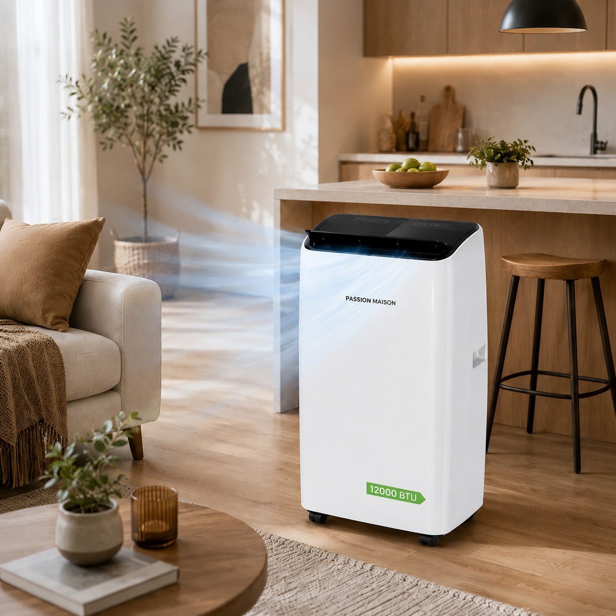 Climatiseur Mobile Réversible 12000 BTU Passion Maison Everest 12 – Chauffage, Climatisation & Déshumidificateur – Image 3