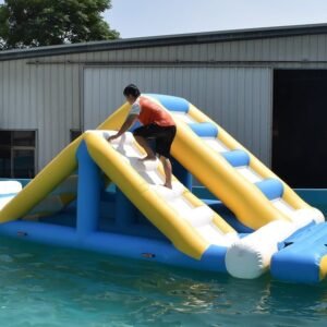 Parcours d’obstacles aquatique sûr et palpitant pour adultes – Double Ladder 01