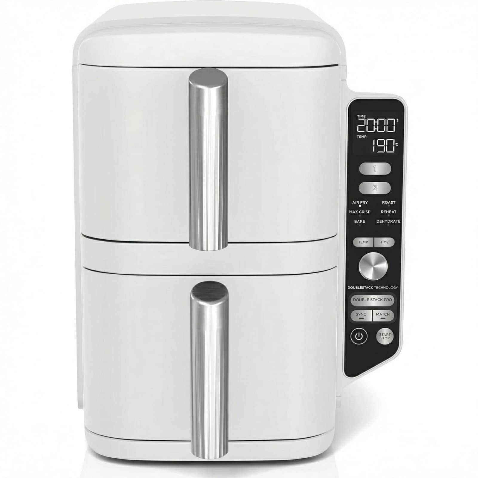 Air Fryer Double Tiroir Vertical 9,5L – Friteuse Sans Huile – Image 4