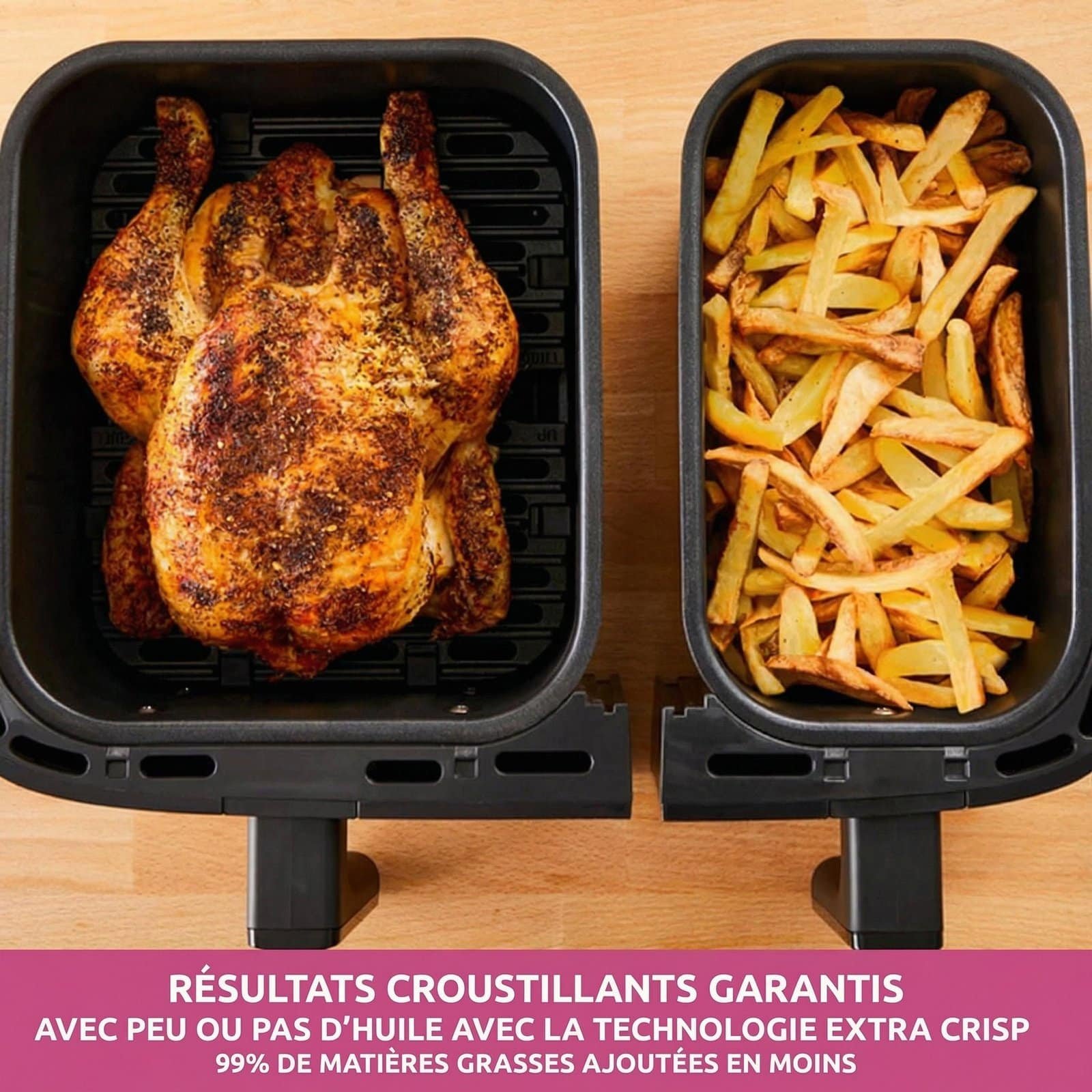 Air Fryer Double Zone 8,3 L – Friteuse Sans Huile – Image 5