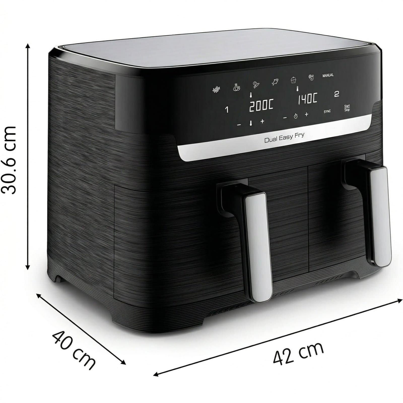 Air Fryer Double Zone 8,3 L – Friteuse Sans Huile – Image 8