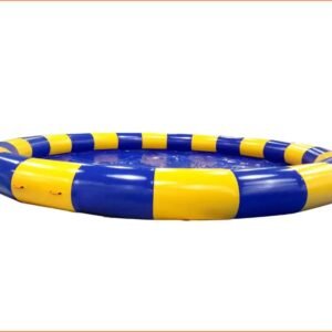Piscine gonflable commerciale ronde de 8 m pour boules de marche sur l’eau et pédalos – IP33
