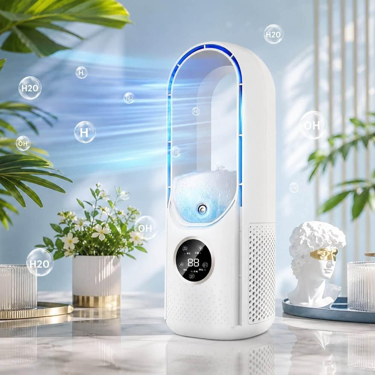 Ventilateur Tour Sans Pales Silencieux pour Bureau – Image 7