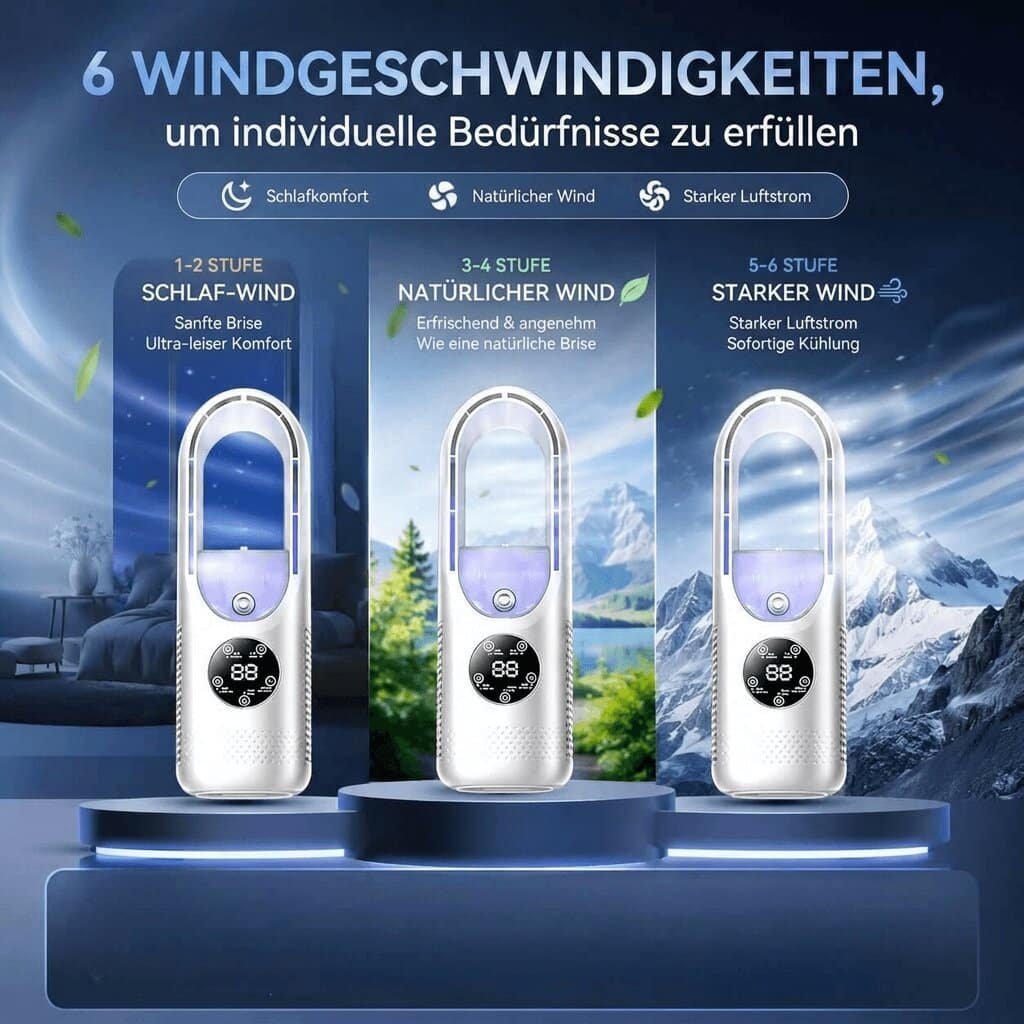 Ventilateur Tour Sans Pales Silencieux pour Bureau – Image 4