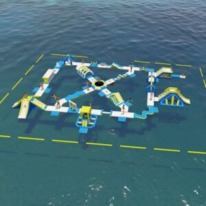 Parc aquatique flottant commercial au meilleur rapport qualité-prix – Park 165