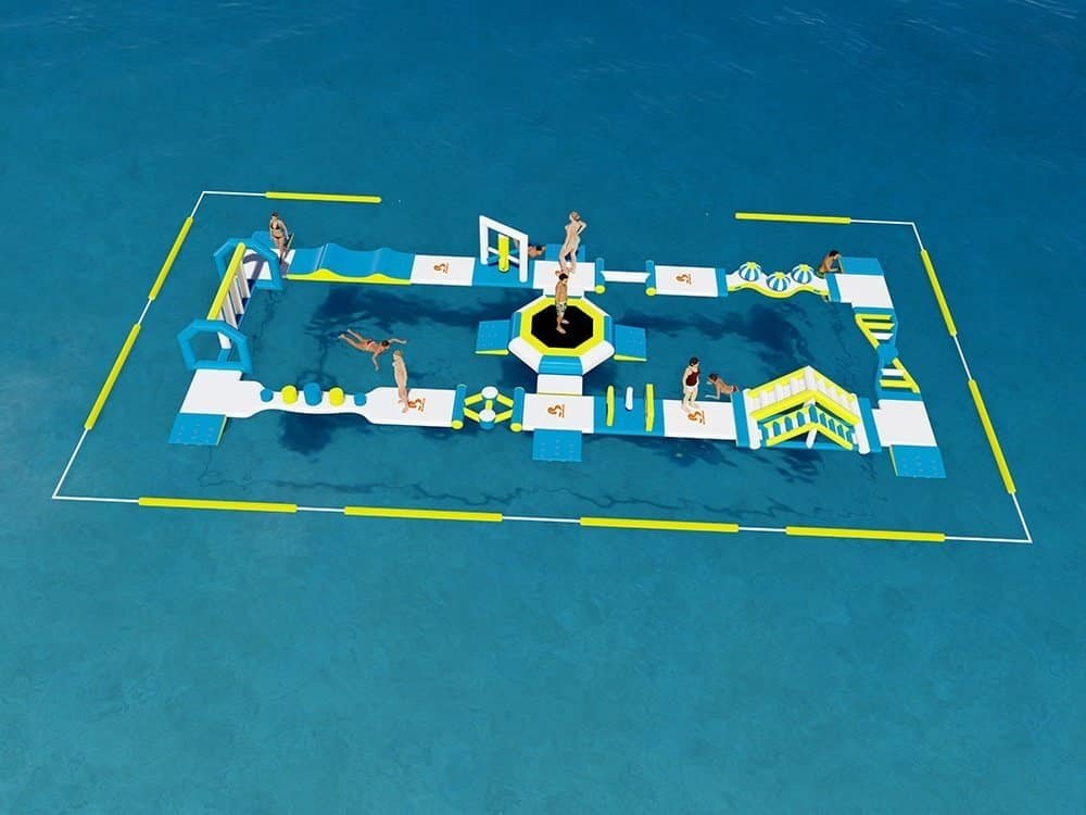Équipement de parc aquatique flottant de taille moyenne – Park 60L