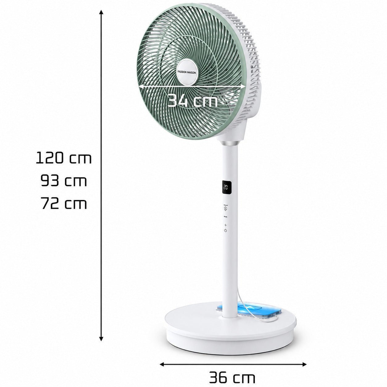 Ventilateur Nomade Passion Maison Zephyr – Ultra Silencieux, Sans Fil & Jusqu’à 30 h d’autonomie – Image 2